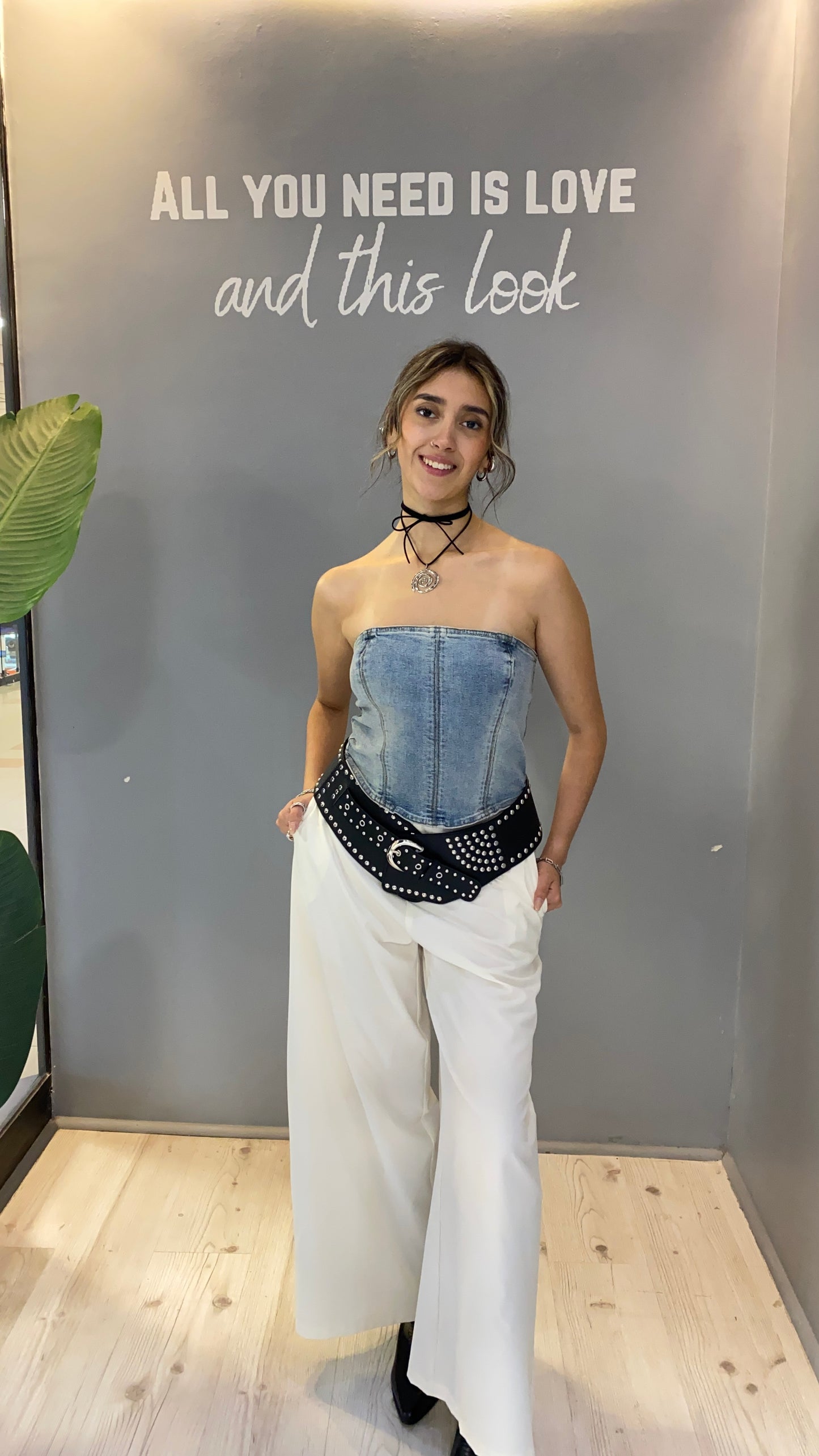 CORSÉ STRAPLESS JEANS