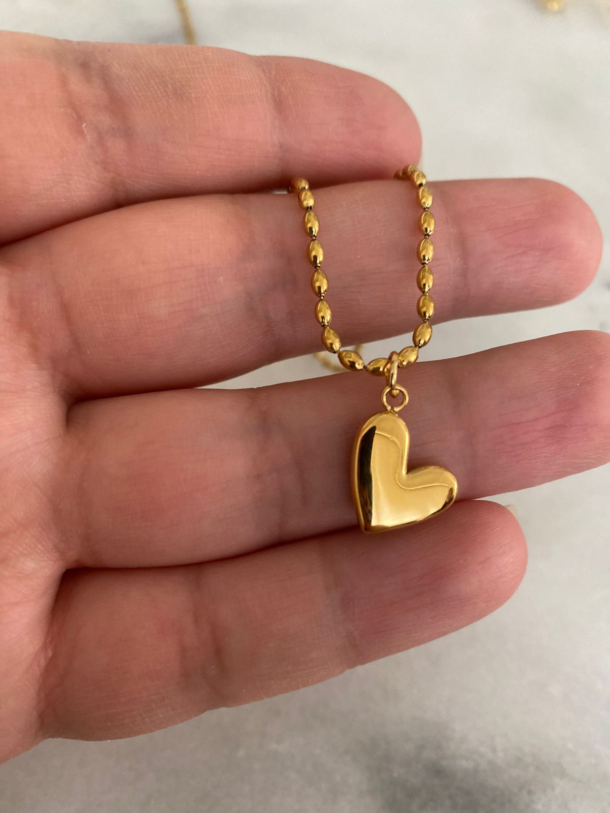 COLLAR LOVE CADENA INTERCALADA