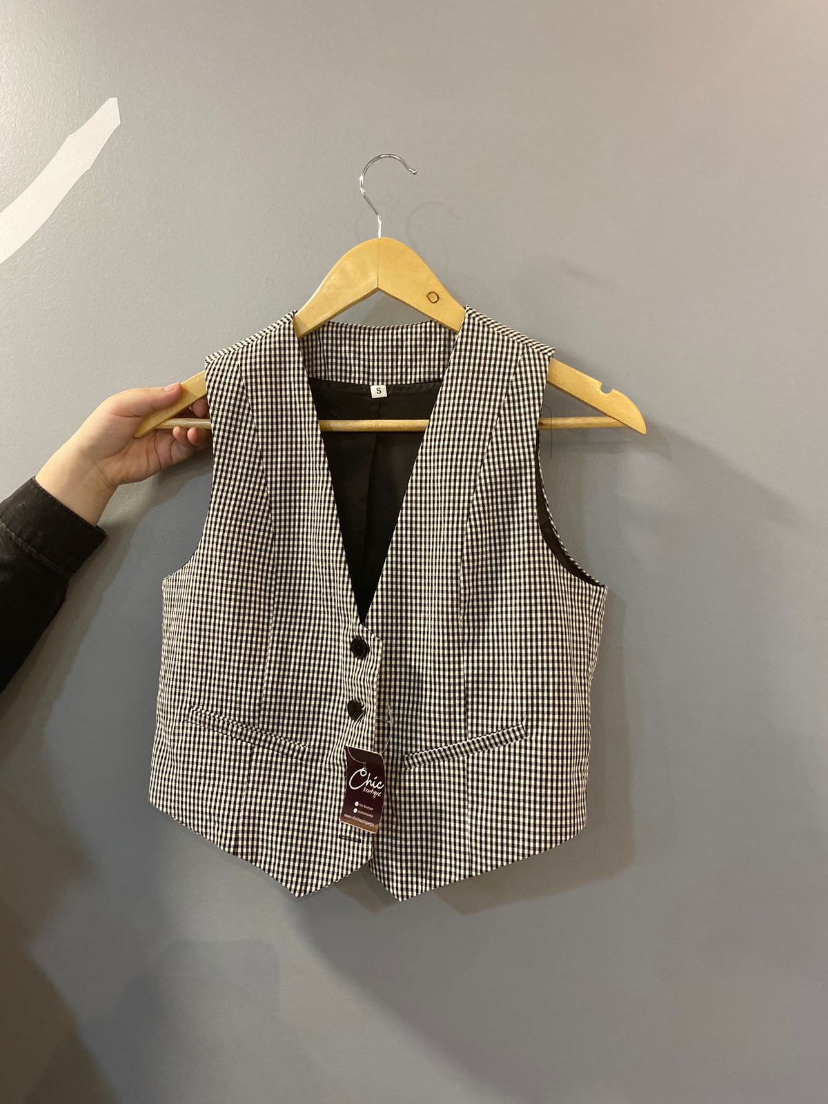 VEST SASTRERO CUADROS