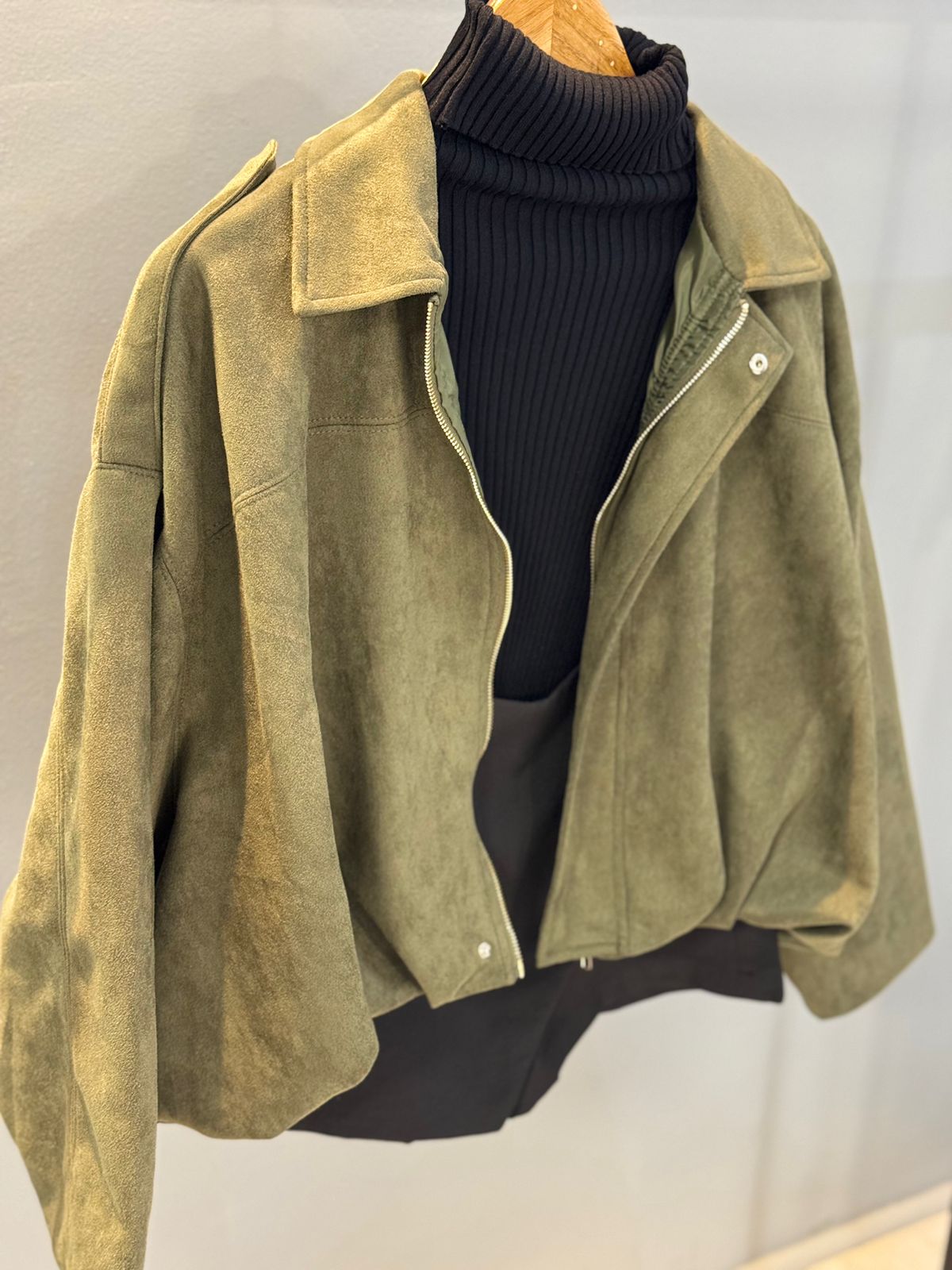 CASACA VERDE MUSGO