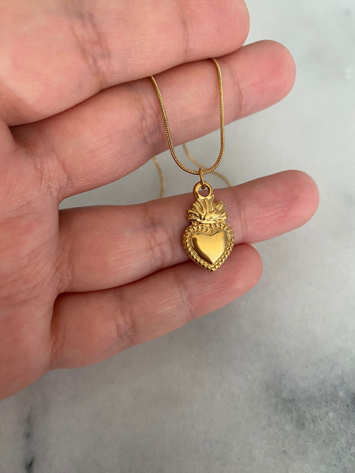 COLLAR FIRE HEART