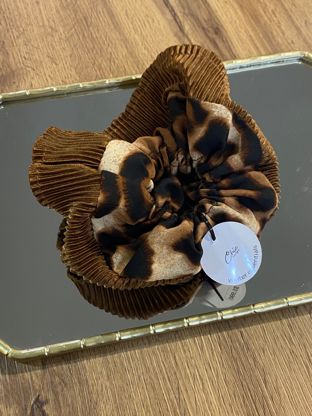 MAXI SCRUNCHIES ANIMAL PRINT