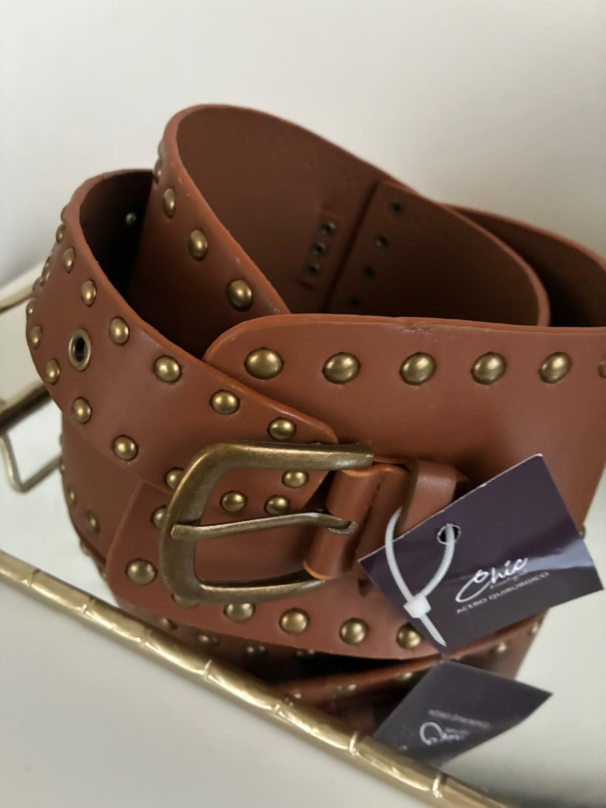 MAXI CINTURON CAMEL