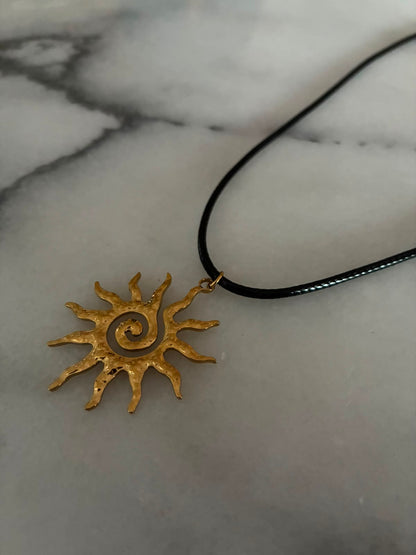 Choker ecocuero