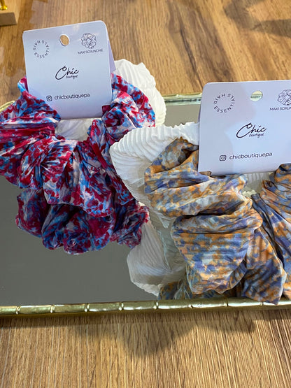 PACK SCRUNCHIES FLOREADOS