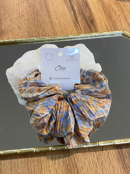 PACK SCRUNCHIES FLOREADOS