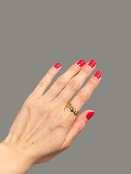 ANILLO DE CONCHA DE MAR MINI