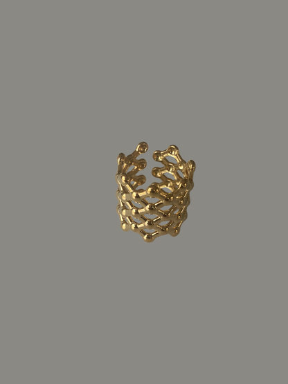 ANILLO GOLD MESH