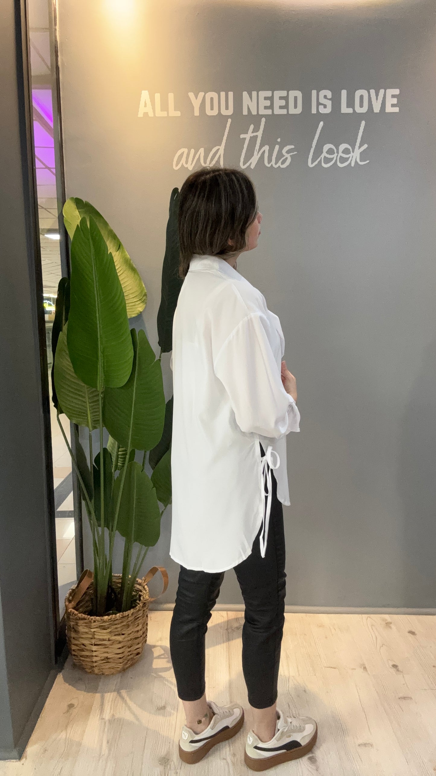 BLUSA OVERSIZE BLANCA