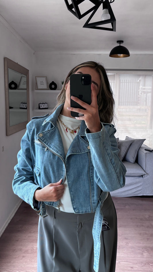 CHAQUETA JEANS lll CROP