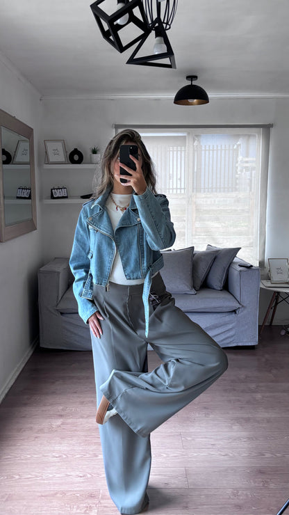 CHAQUETA JEANS lll CROP