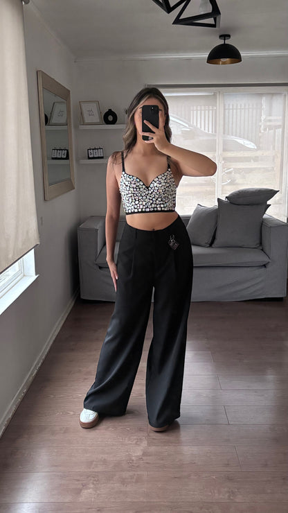 CORSÉ PEDRERIA NEGRO