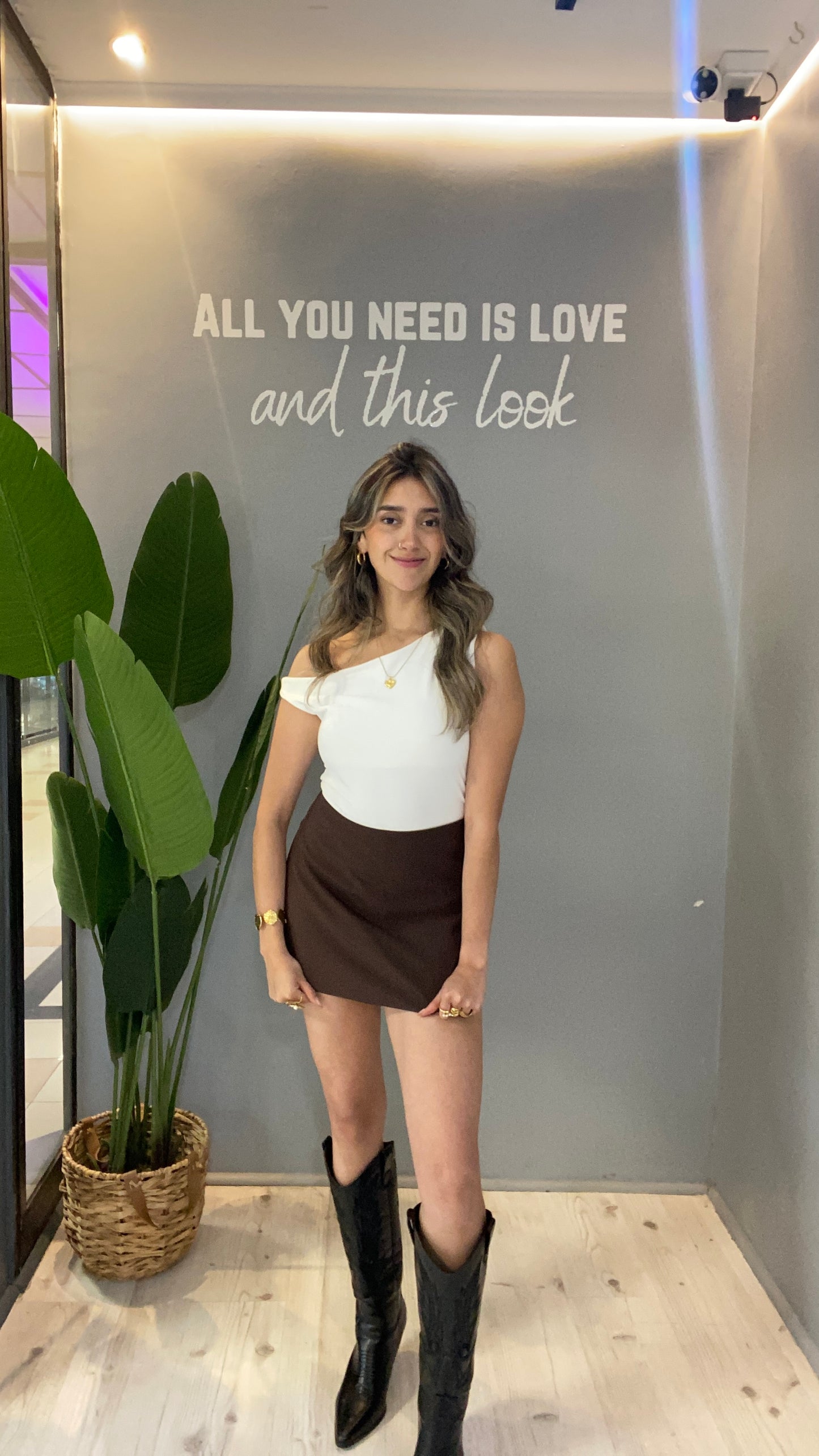 FALDASHORT SASTRERA CHOCOLATE