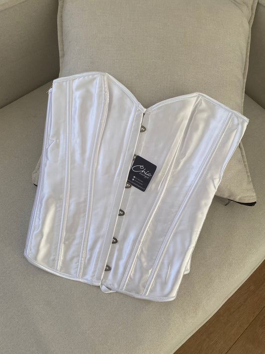 CORSÉ SATINADO BLANCO