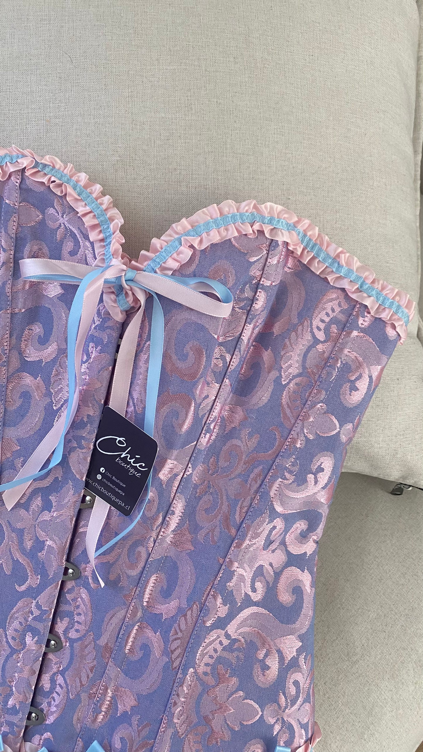 CORSÉ VICTORIANO LILA