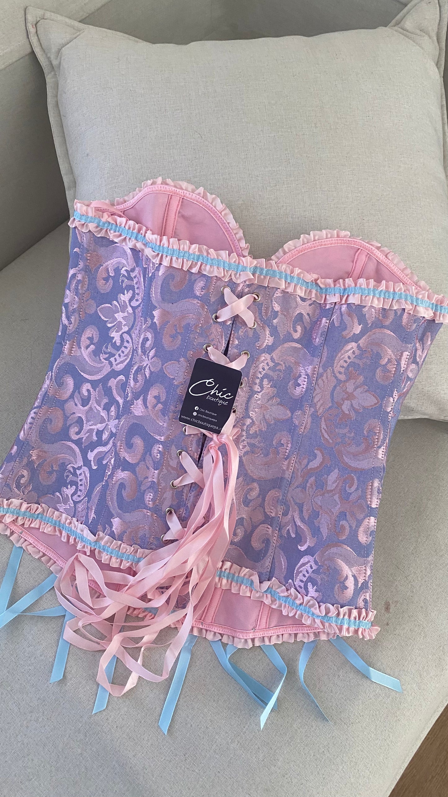 CORSÉ VICTORIANO LILA