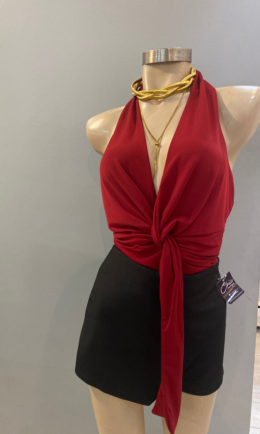 TOP ASIMÉTRICO BURDEO