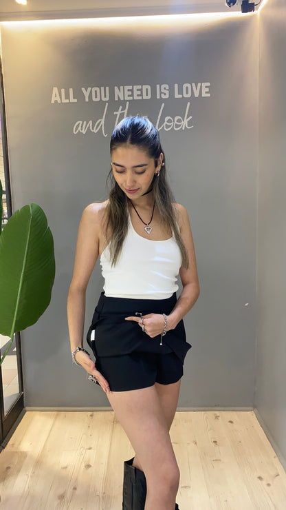 FALDA SASTRERA NEGRA