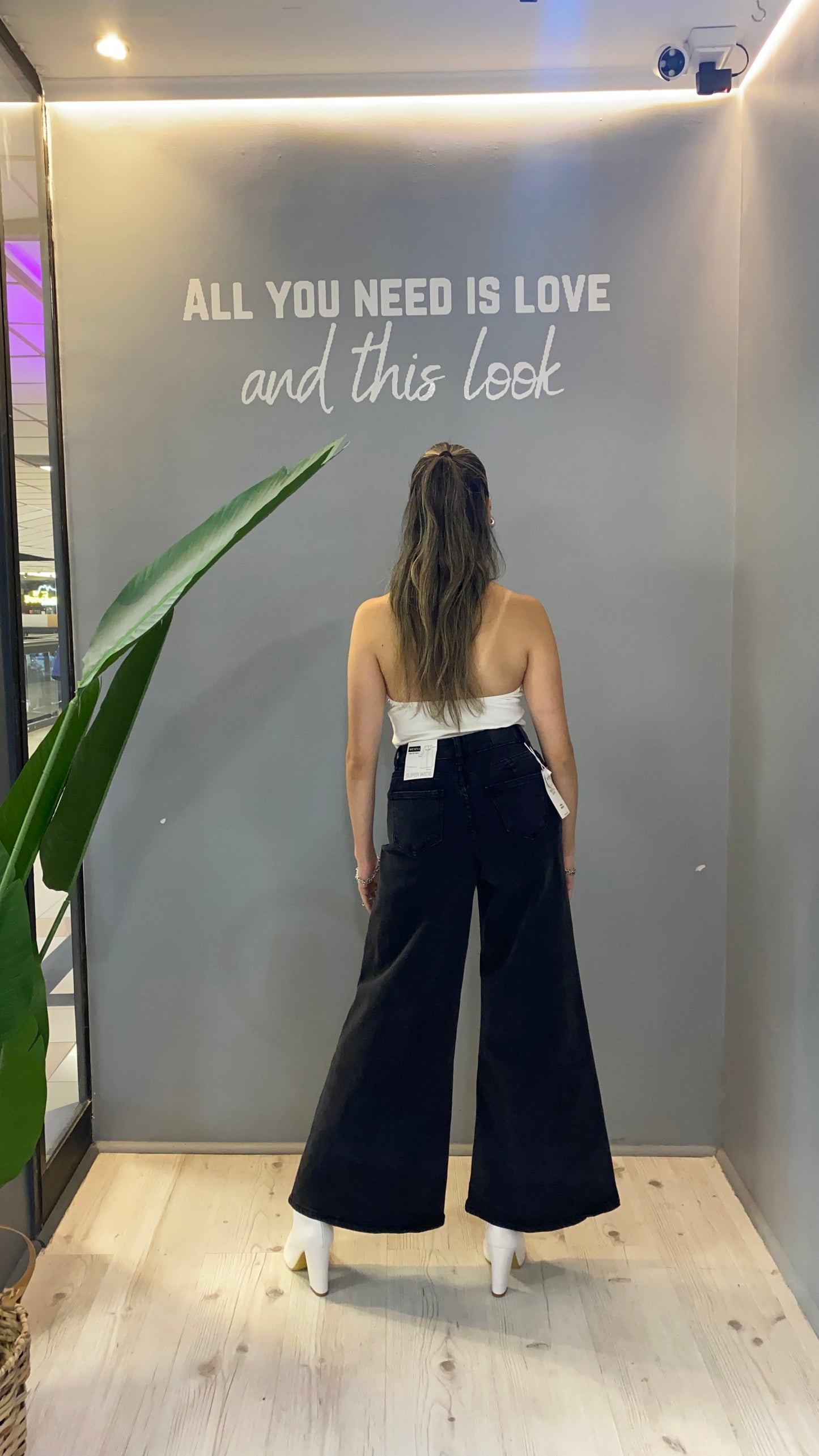JEANS WIDE LEG