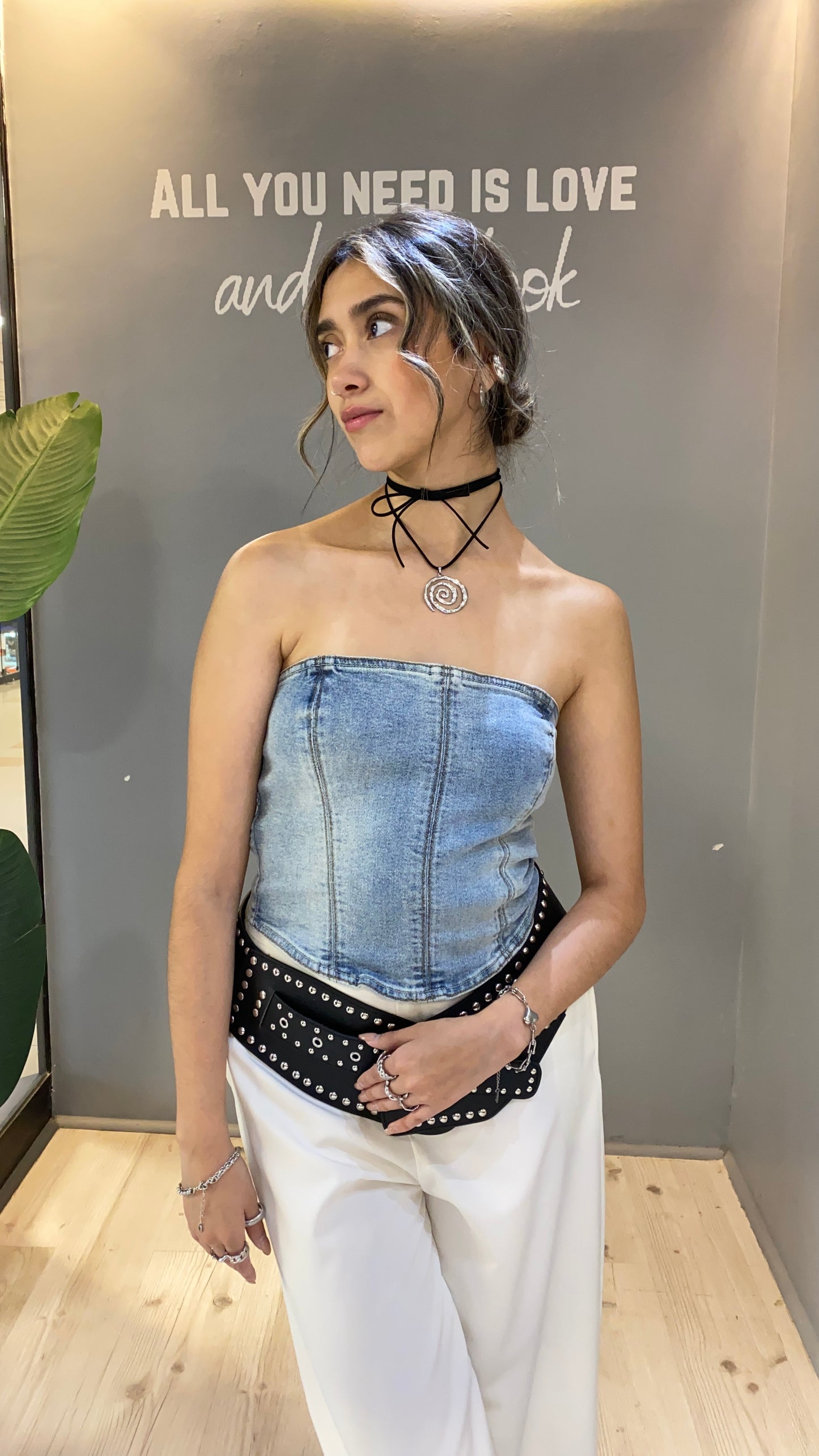 CORSÉ STRAPLESS JEANS