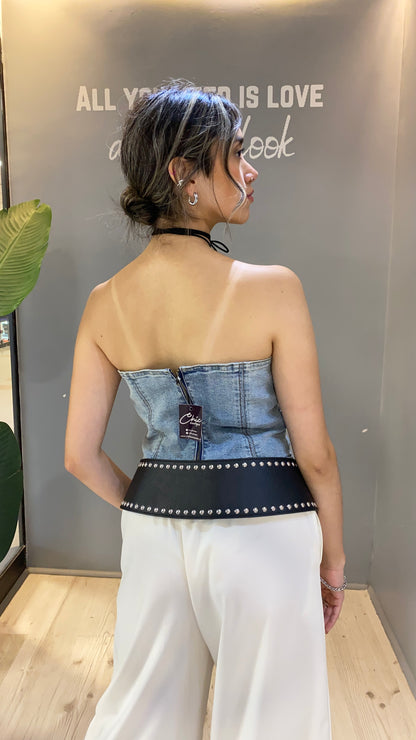 CORSÉ STRAPLESS JEANS