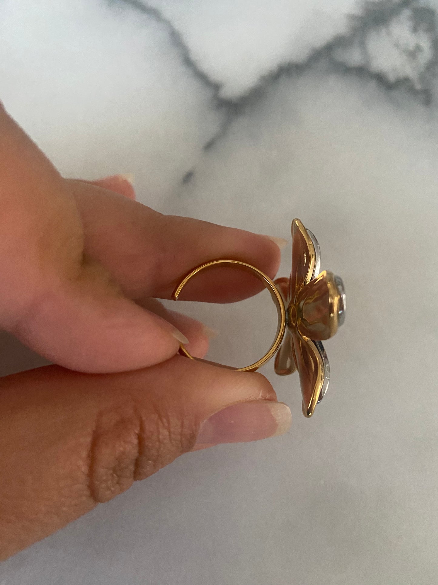 ANILLO SHINNY FLOWER
