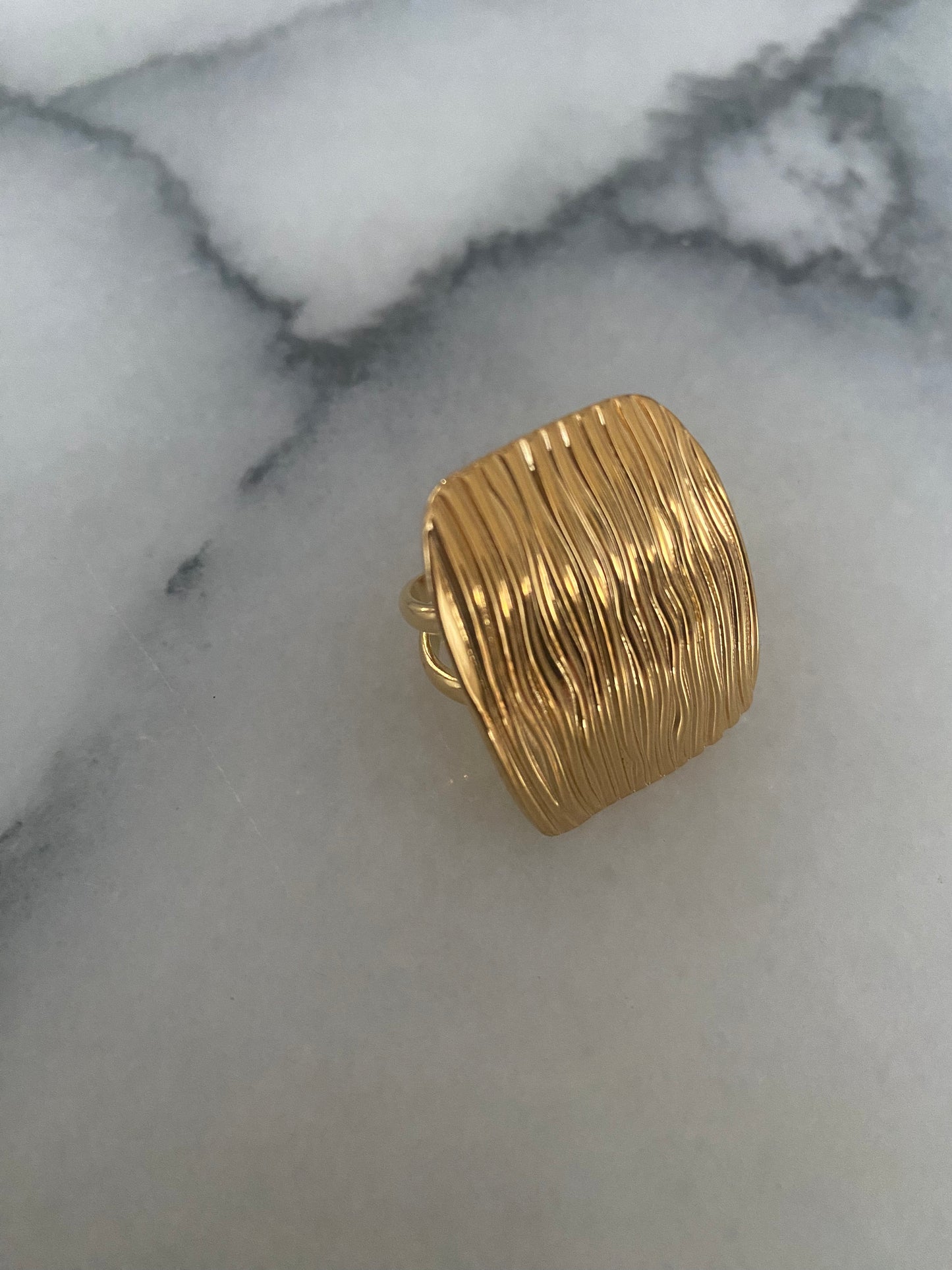 ANILLO DELICATE GOLD MESH