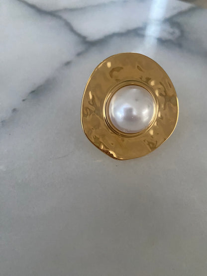 ANILLO ASYMMETRICAL PEARL