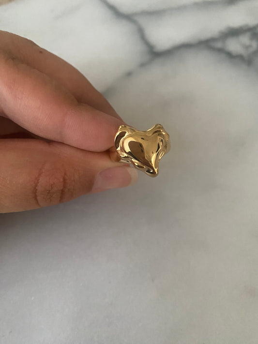 ANILLO ASYMETRICAL HEART
