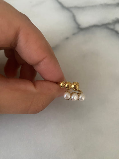 ANILLO GOLDEN PEARL