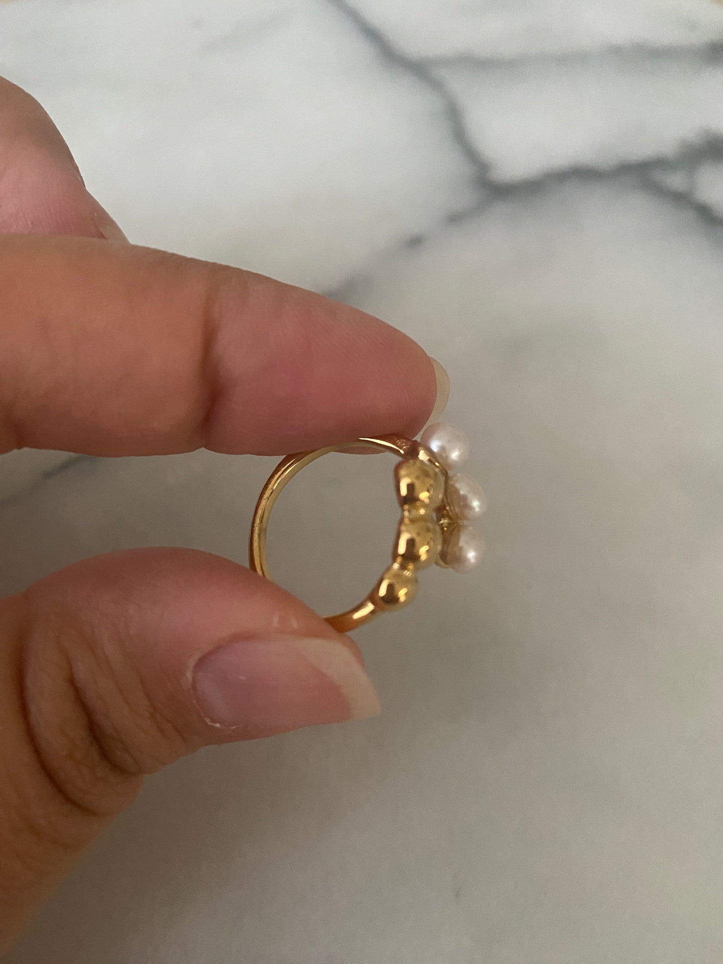 ANILLO GOLDEN PEARL
