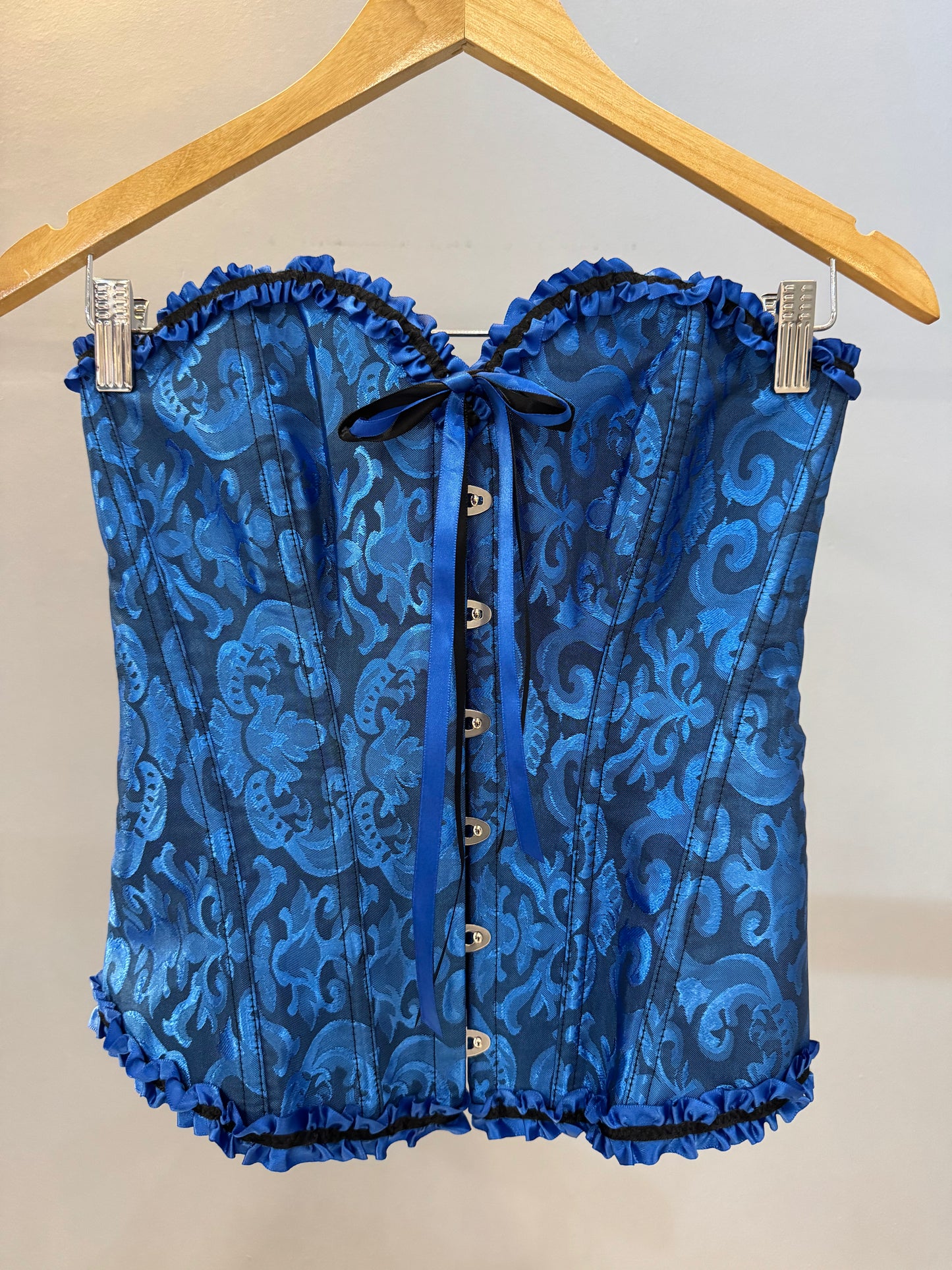 CORSÉ VICTORIANO AZUL