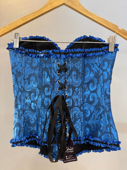CORSÉ VICTORIANO AZUL