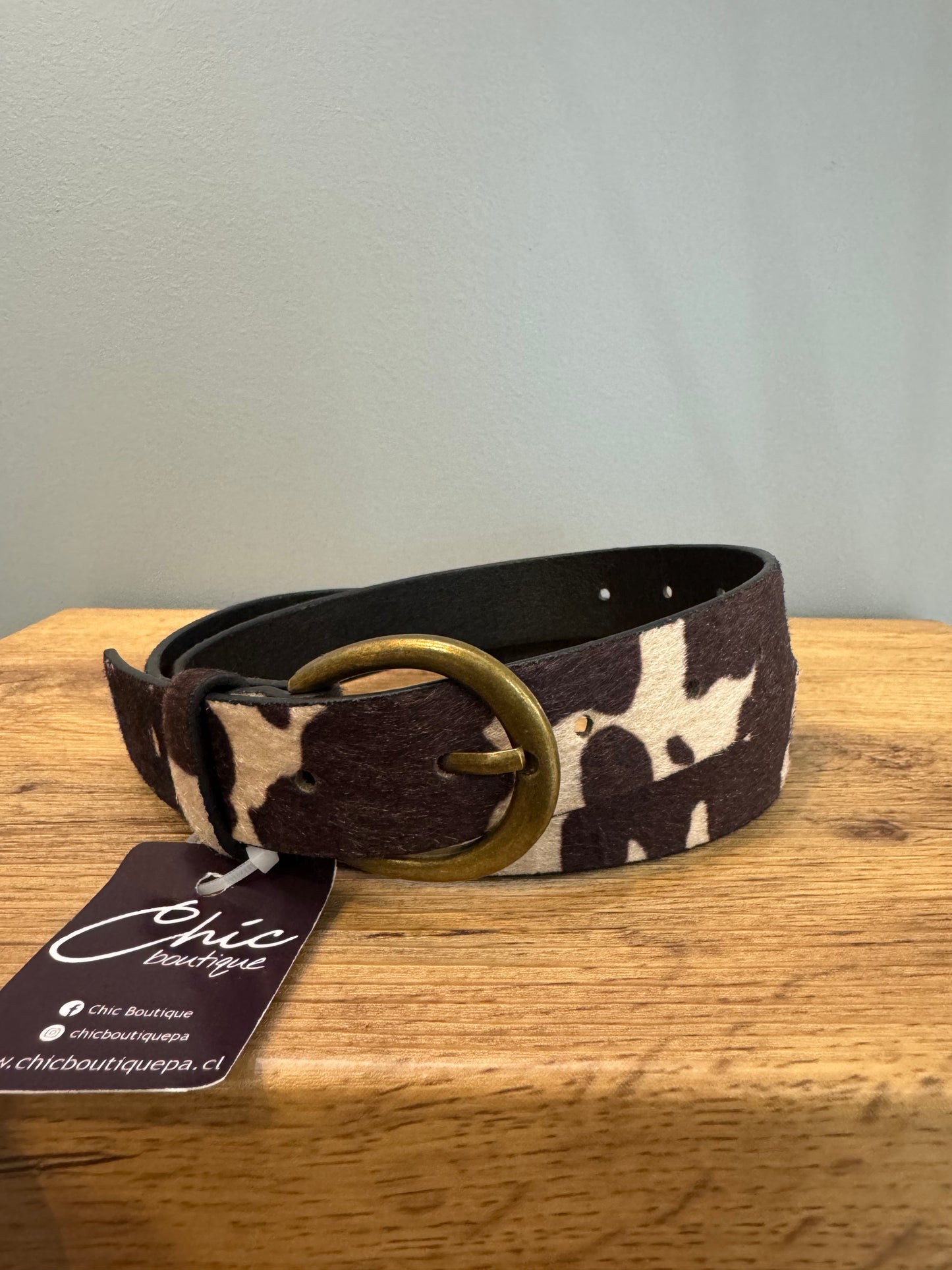 CINTURÓN DISEÑO COW