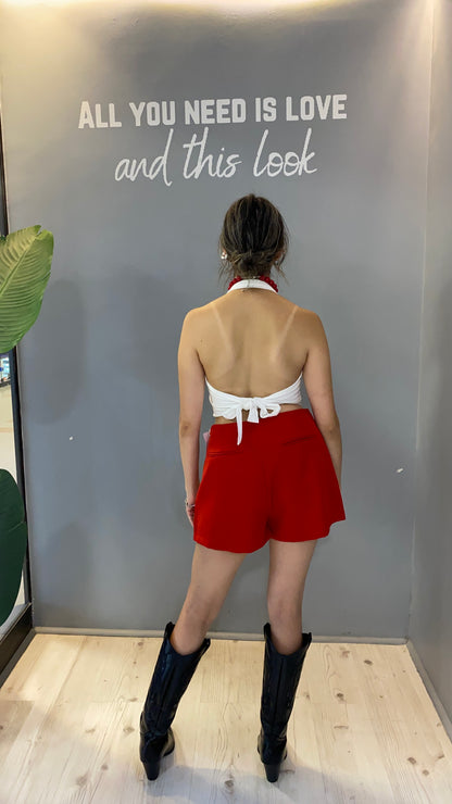 FALDASHORT SASTRERA ROJA