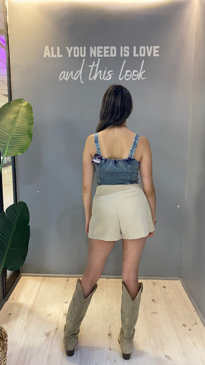 FALDASHORT SASTRERA COFFEE