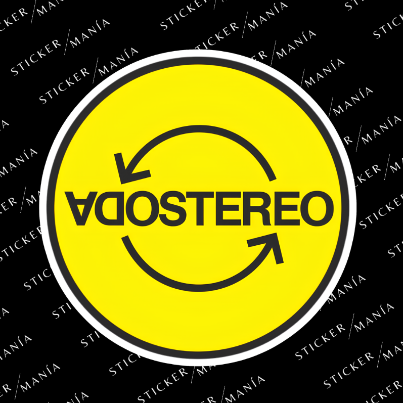 SODA STEREO - 3 cm / Blanco