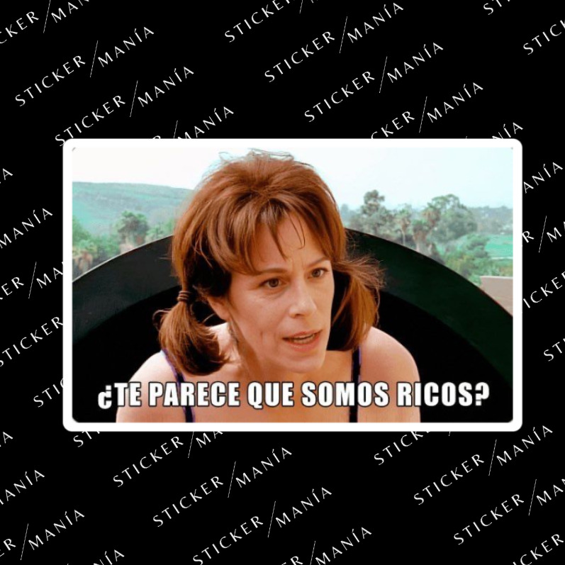 TE PARECE QUE SOMOS RICOS