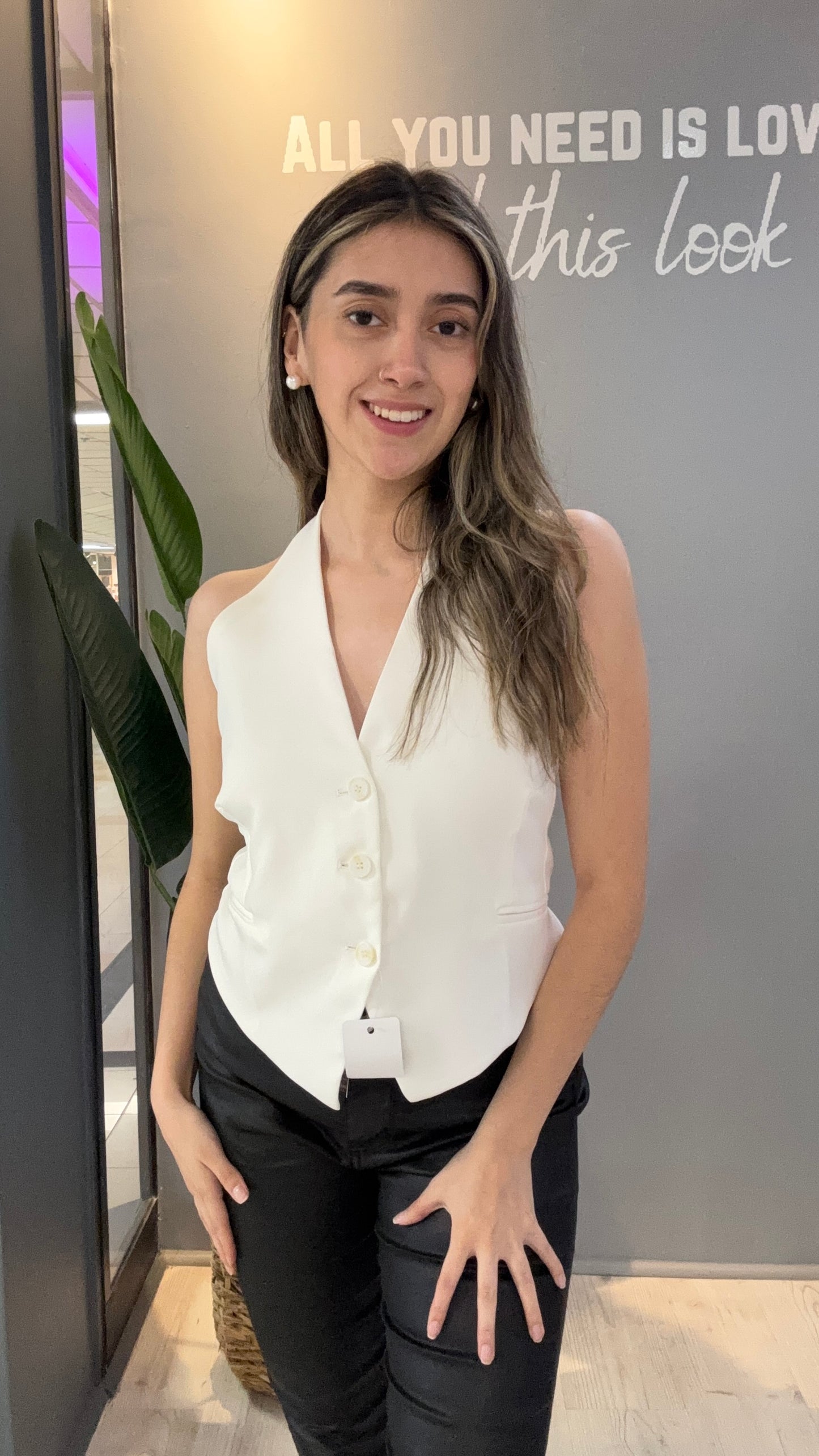 VEST SASTRERO BLANCO