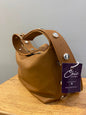 CARTERA ECOCUERO CAFE CLARO