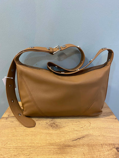 CARTERA ECOCUERO CAFE CLARO