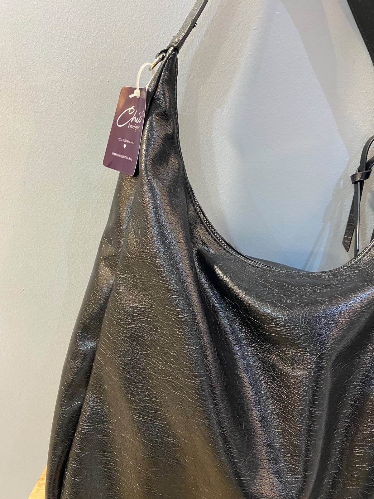 CARTERA ECOCUERO NEGRA