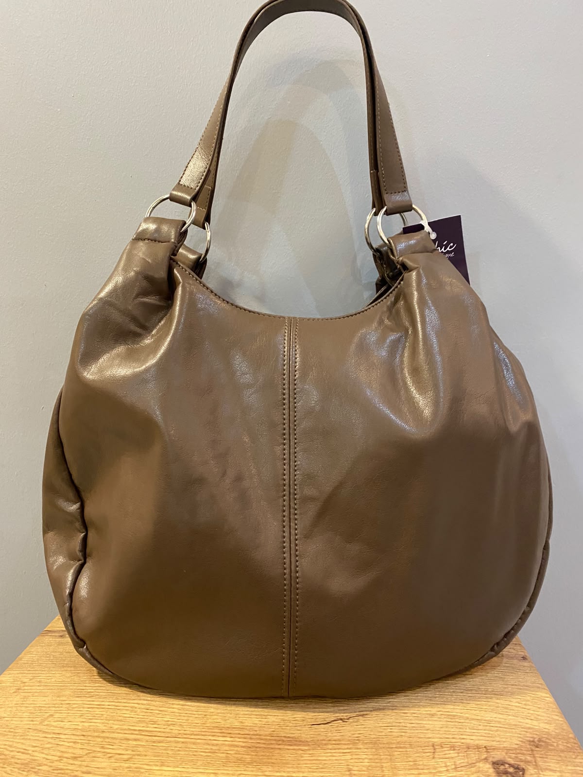 CARTERA ECOCUERO CAFE