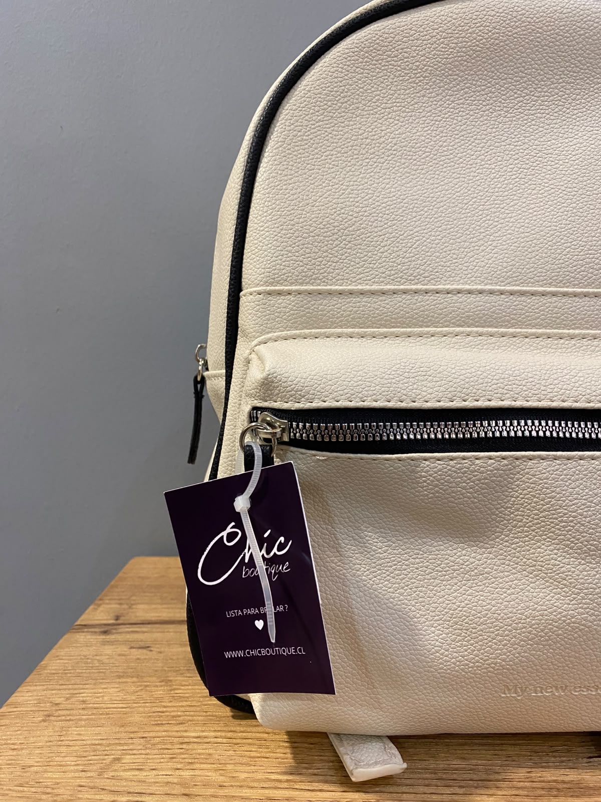 MOCHILA BLANCA
