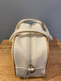 CARTERA BLANCA BORDES CAFES