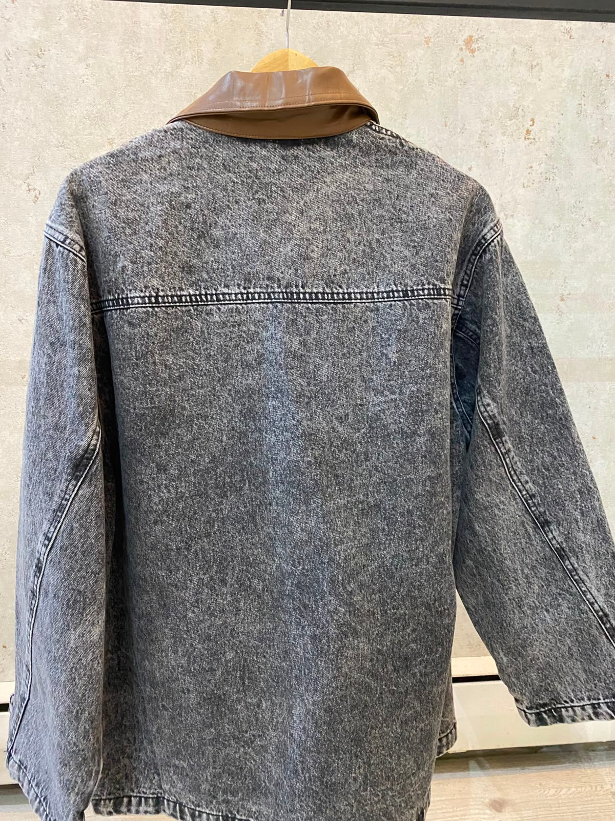 CASACA JEANS OSCURO