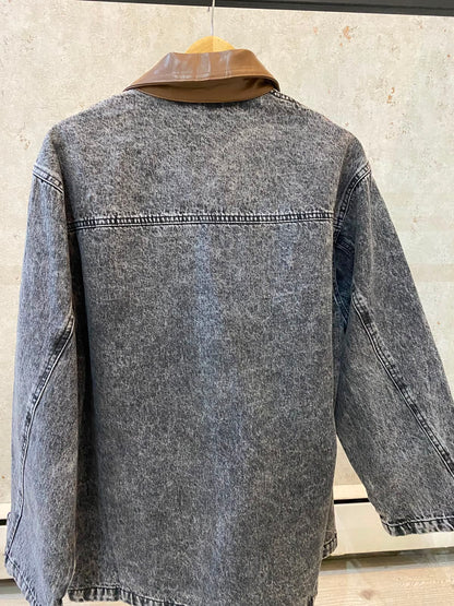 CASACA JEANS OSCURO