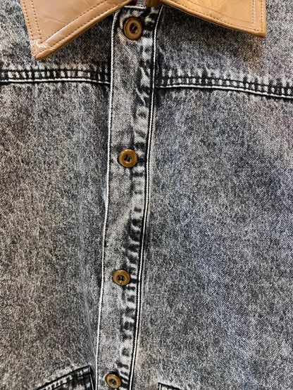 CASACA JEANS OSCURO