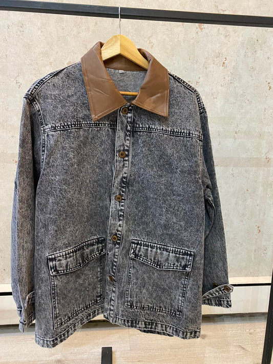 CASACA JEANS OSCURO