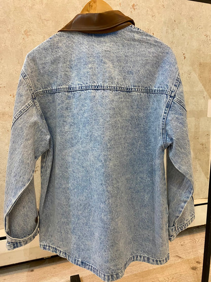 CASACA JEANS CLARO